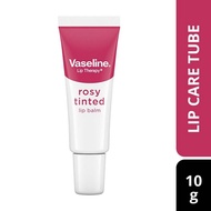 VASELINE Lip Therapy Rosy Tinted Lip Balm 10g - Softens and Soothes Dry Lips While Leaving a Light P