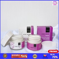 Paket HEMAT !!! Cream Acne SCARLETT WHITENING Original 2 in 1 Day Cream & Night Cream - SCARLETT WHI