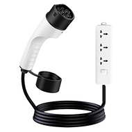 หัวจ่ายไฟออกจากรถ EV V2L Vehicle to load หัวแปลง จ่ายไฟจากแบตรถไฟฟ้าสู่ภายนอก EV Type2 16A รองรับ BY