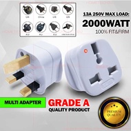 3 Pin Adapter Plug Universal Travel Power Converter SG/MY/HK Standard Conversion Socket