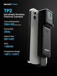 Mileseey กล้องถ่ายภาพความร้อน TP2 TP2Plus รองรับ iPhone/Android 256×192 พกพาสะดวก ไร้สาย วัดอุณหภูมิ
