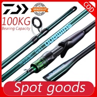 New Spinning Rod M Power 2 Section Carbon Lure Fishing Rod Spinning Casting Pole Sea Fishing Rod