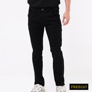 Freego Mens Denim Long Pants Slim Tapered Fit Stretch GSB23-0067