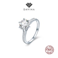 DAVINA Ladies Rita Ring Sterling Silver 925 - Women's Silver Ring S925