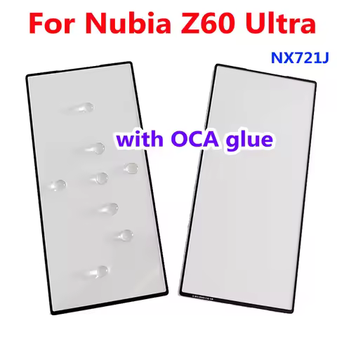 6.8" Best Quality Outer Glass Lens Touch Panel Screen For ZTE Nubia Z60 Ultra Z60Ultra NX721J OCA Gl