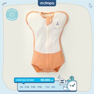 Nhộng chũn cho bé chống giật mình Ualarogo Cocoon sơ sinh 0-12 tháng vải Modal co giãn 4 chiều lỗ th