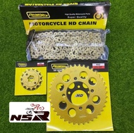 415 !!4 LUBANG!!LC135 RXZ Y125Z SPROCKET  415 (S14T/S15T & S24T-S36T) DAN RAN 415 C132L/C122L Motorc