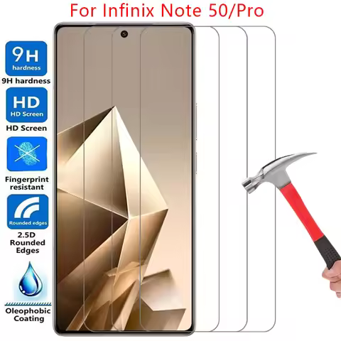 screen protector for infinix note 50 pro plus protective tempered glass infinity note50 not 50pro 4g