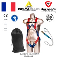 DELTAPLUS ELARA280V2 Fall Arrest Kit with Double Energy Absorbing Lanyard