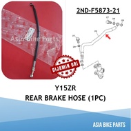 Yamaha Original Y15ZR Y15 V1 V2 Rear Brake Hose / Brek Hos Belakang - 2ND-F5873-21