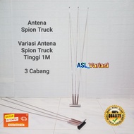 Variasi Antena Spion Truck / Mobil / Antena Cabang 2 / Antena Toppers 1 METER BISA COD  ANTENA TRUCK