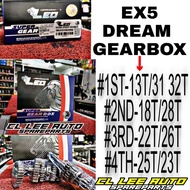 LEO GEAR BOX EX5 CLASS EX5 DREAM RACING GEAR BOX SET LEO（WITH KICK GEAR ）R＆D THAILAND