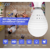 IP Camera Panoramic Bulb CCTV 360 HD