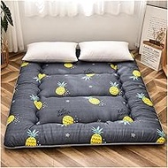 Printed Futon Mattress Foldable Roll Up Floor Pad Boys Girls Japanese Floor Mattress Tatami Mat (Col