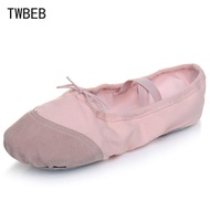 ETXProfessional Canvas Soft Sole Girls Ballet Shoes Kids Dance Slippers Ballet Dance Girls Female Ballet Yoga Gym Dance Shoes