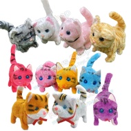 Ready Stock 😻🐈🐈‍⬛ Cat Interaction Doll moving, Meow - Meow Sounds & Moves Like A Real Cat Patung Kuc