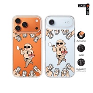 CaseClub Iphone Case Phone Clear Celebrity & His Cigar Pattern Celeb LGBTQ+ For i17 Pro Max/i17 Pro/