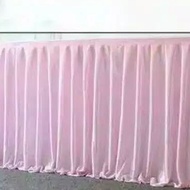 TABLE DECORATION/ TABLE SKIRT Ruffled Table Skirt/ 65CM HEIGHT X 300CM LENGTH