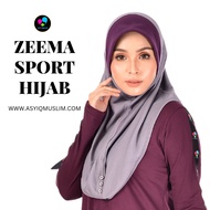 Tudung sport hijab ASYIQMUSLIM (ZEEMA SPORT HEEJAB)