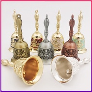 NEW 1PC Vintage Hand Cranked Bell, Christmas Bell For Calling The Elderly, School Bell, Metal Pendan