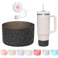 12-24oz tumbler boot 7.5cm hydroflask boot glitter silicone boot base protector Bling Silicone Boot 