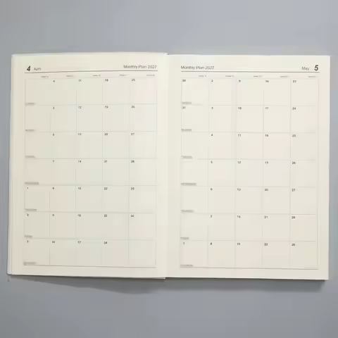 Gifts PU 2027 Daily Planner A4 Lined Pages Daily Plan Notebook Hardcover Hardcover Planner School St