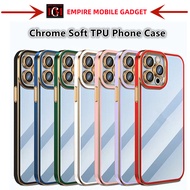 ONEPLUS 6T / ONEPLUS 7 7PRO 7T 7T PRO / ONEPLUS 8 8T / ONEPLUS 9 SOFT TPU CHROME PHONE CASE