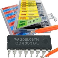 EEEEE IC kit 161 pcs, 20 Models Chip Assortment Set Analog Integrated Circuits Electronics Parts Opa