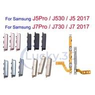Power Switch On Off Button Flex Out Side Volume Up Down Button Flex For Samsung J530 J730 J5 J7 Pro 