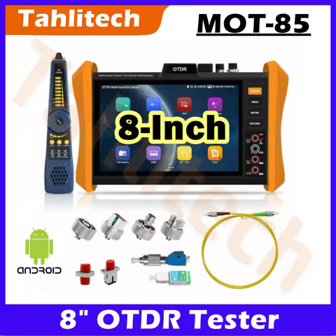 OTDR Optical Fiber Network Cable Test PDF Report UTP RJ45 TDR cable test Gigabit SFP optical fiber m