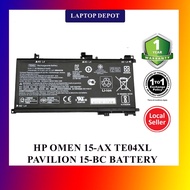 HP Omen 15-AX Pavilion 15-BC SERIES TE04XL HSTNN-QDB7T Replacement Battery