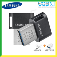 USBแฟลชไดร์ฟ USB 3.1 แฟลชไดร์ ที่เก็บข้อมูล 2TB โน๊ตบุ๊ค flash drive flash drive