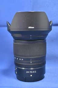 新淨 Nikon Z 24-70mm F4 S 標準鏡 輕巧旅行合用 抵玩高質鏡 S line Z7 Z6 Z5 Z9 Z8 ZF
