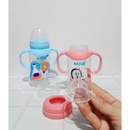 Nature Wide Neck Milk Bottle For Children With Handle Size 8 Ounces /240 Ml