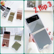 Mirror glass case for samsung galaxy Z FLIP 6 /Z FOLD 5 / Z FLIP 5 /Z FLIP 3 / Z FLIP 4 / Z FOLD 3 /