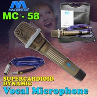 Mic Kabel MC 58 High Quality Vocal Microphone Original Machintos / Mic Kabel Dynamic MC - 58 / Mic V