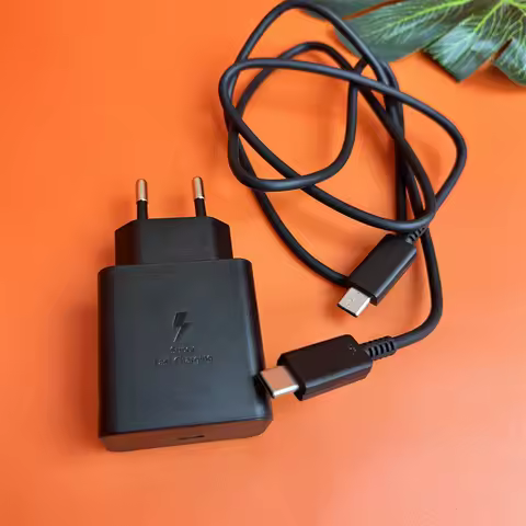 Samsung S25 Edge 5G USB C Charger 45W Super Fast Charging Power Chargeur EU Adapter EP-T4511 For Gal