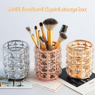 Crystal Jewels Diamonds Pencil Pot Makeup Brush Holder Decoration Desk Organizer