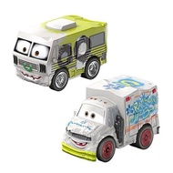 Pixar Cars Lightning Mcqueen Mini Dr. Damage Arvy Mater