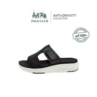 POLO CLUB Slip-On Sandals Model AG-2840 Black | Women's 1 Inch High
