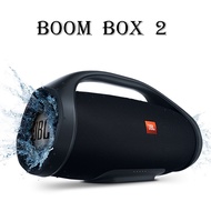 Boombox - Portable Outdoor Powerful Bluetooth Wireless Speaker IPX7 Waterproof Stereo Xtreme3 Charge 4 PULSE4 For Jbl 2 Bass Music ลำโพงเบสหนักๆ ลำโพงบรูทูธเบสหนัก ลำโพงบลูทูธเบส Black