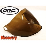 Visor Helmet ARC Discovery / Astro Smoke Visor ( With Rubber ) Accessories