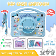 Softcase With Pencil Slot Rotate Cover Samsung Tab S6 Lite 2019 2020 2022 10.4 inch Soft Case Kesing