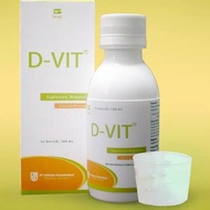 D-vit vitamin D sirup 100ml 400iu/vitamin Dvit/vitamin d anak