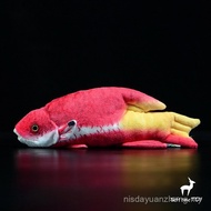 Self-Service Shopping No Customer Service-Tropical Fish Cuban Tricolor Arowana Doll Simulation Cuban