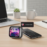 HTC NE40 Translation Earphones: 134 Languages, LED Touch Display, ANC Noise Cancellation, Waterproof