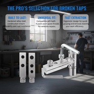 [A&B] Portable Faucet Valve Broken Thread Extractor 1/2" 3/4"pact Size Damaged Screw Bolt Remover fo
