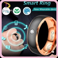 DIACHASG NFC Smart Ring, Stainless Steel Wearable Connect Finger Digital Ring, Intelligent Waterproo