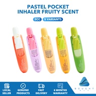 Pastel Pocket Inhaler Fruity Scent 2cc - Orange, Vanilla, Mango, Mixed Berry, Lemon Grass Scent
