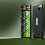 LANGTU | คีย์บอร์ดกลไกปรับแต่งได้ 3 โหมดเงียบ a T98 Xinghai-Wired [แกนเงียบสตรอว์เบอร์รีมิลค์เชค] On